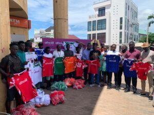Africell Gambia Donates Jerseys to Nawettan Teams Ahead of New Season